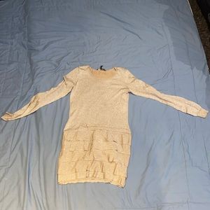 BCBG tan women’s dress